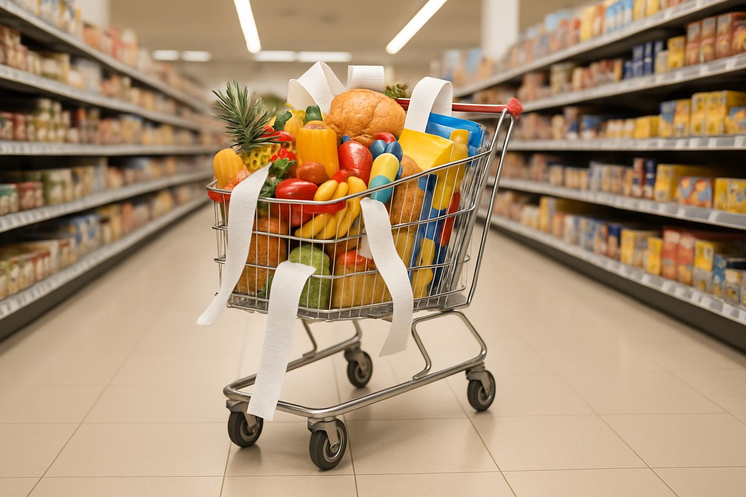 Groothandel winkel voor boodschappen.